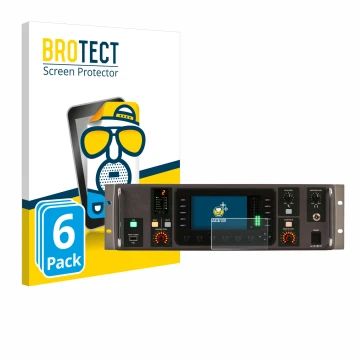 Vorderseite einer Produktverpackung mit dem Markenlogo BROTECT. Daneben ist das Gerät Behringer X32 Rack mit dem zugehörigen D
