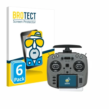 Vorderseite einer Produktverpackung mit dem Markenlogo BROTECT. Daneben ist das Gerät Jumper T15 mit dem zugehörigen Displaysc