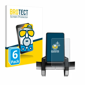 Vorderseite einer Produktverpackung mit dem Markenlogo BROTECT. Daneben ist das Gerät Joyor S8-S V1 mit dem zugehörigen Displa