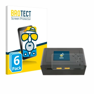 Vorderseite einer Produktverpackung mit dem Markenlogo BROTECT. Daneben ist das Gerät Gens Ace IMARS D300 mit dem zugehörigen 