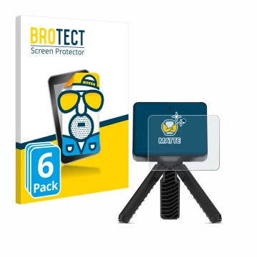 Vorderseite einer Produktverpackung mit dem Markenlogo BROTECT. Daneben ist das Gerät Garmin Approach R10 mit dem zugehörigen 