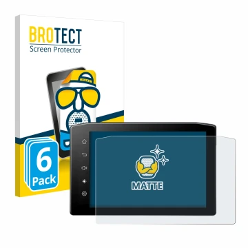 Vorderseite einer Produktverpackung mit dem Markenlogo BROTECT. Daneben ist das Gerät Ekiy MTC07 6.25