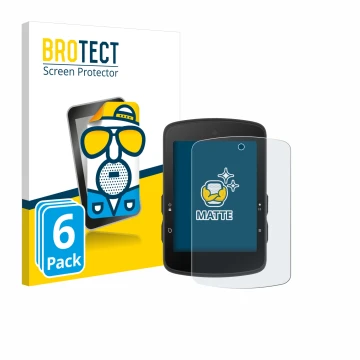 Vorderseite einer Produktverpackung mit dem Markenlogo BROTECT. Daneben ist das Gerät Bryton Rider S510 mit dem zugehörigen Di