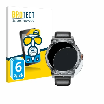 Vorderseite einer Produktverpackung mit dem Markenlogo BROTECT. Daneben ist das Gerät LIGE SML6-R-E 1.43