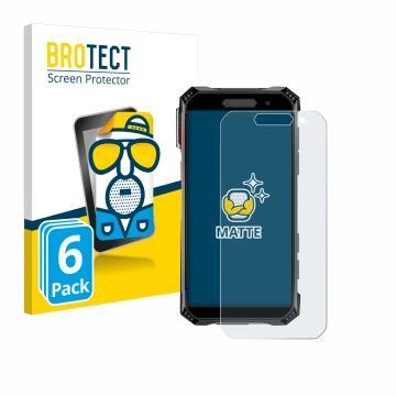 Vorderseite einer Produktverpackung mit dem Markenlogo BROTECT. Daneben ist das Gerät Soyes S10 Max mit dem zugehörigen Displa