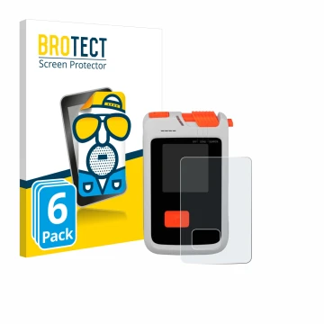 Vorderseite einer Produktverpackung mit dem Markenlogo BROTECT. Daneben ist das Gerät Mammut Barryvox Barryvox 2 mit dem zugeh