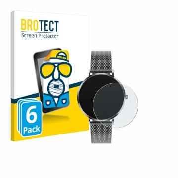 Vorderseite einer Produktverpackung mit dem Markenlogo BROTECT. Daneben ist das Gerät Pireware Amory 5 mit dem zugehörigen Dis