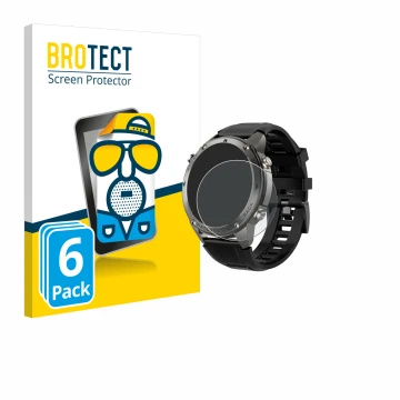 Vorderseite einer Produktverpackung mit dem Markenlogo BROTECT. Daneben ist das Gerät Knauermann GPS 4 (2025) mit dem zugehöri