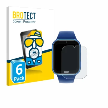 Vorderseite einer Produktverpackung mit dem Markenlogo BROTECT. Daneben ist das Gerät CATGIFF X53 mit dem zugehörigen Displays