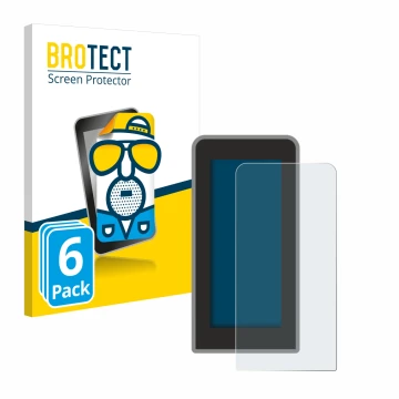 Vorderseite einer Produktverpackung mit dem Markenlogo BROTECT. Daneben ist das Gerät Tenways CGO600 Pro mit dem zugehörigen D