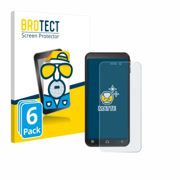 Vorderseite einer Produktverpackung mit dem Markenlogo BROTECT. Daneben ist das Gerät Emporia Smart 7 Lite mit dem zugehörigen