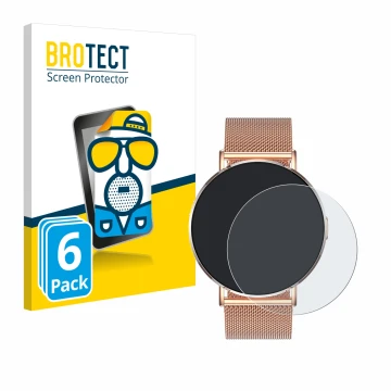 Vorderseite einer Produktverpackung mit dem Markenlogo BROTECT. Daneben ist das Gerät Levowatch Eve 1.3