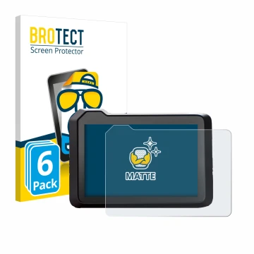 Vorderseite einer Produktverpackung mit dem Markenlogo BROTECT. Daneben ist das Gerät KTM 990 Duke 2024 mit dem zugehörigen Di