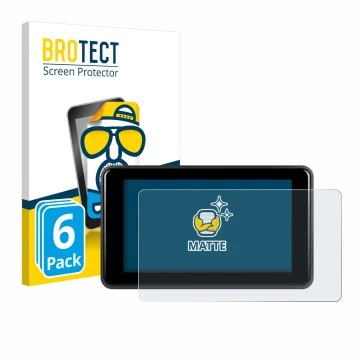 Vorderseite einer Produktverpackung mit dem Markenlogo BROTECT. Daneben ist das Gerät Vechtel Motorrad Carplay 5