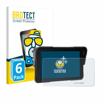 Vorderseite einer Produktverpackung mit dem Markenlogo BROTECT. Daneben ist das Gerät Sixwin P2 5