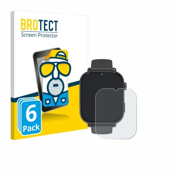 Vorderseite einer Produktverpackung mit dem Markenlogo BROTECT. Daneben ist das Gerät Ucani A22 mit dem zugehörigen Displaysch