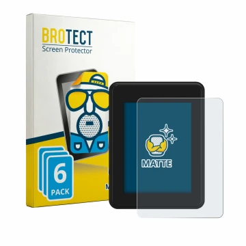 Vorderseite einer Produktverpackung mit dem Markenlogo BROTECT. Daneben ist das Gerät Neodrives simplyDisplay mit dem zugehöri