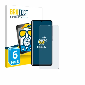 Vorderseite einer Produktverpackung mit dem Markenlogo BROTECT. Daneben ist das Gerät Samsung Galaxy A07 mit dem zugehörigen D