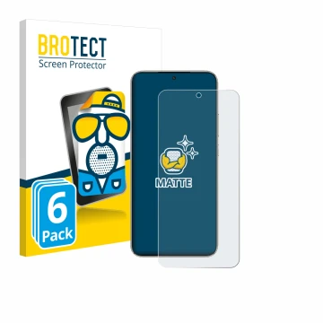 Vorderseite einer Produktverpackung mit dem Markenlogo BROTECT. Daneben ist das Gerät Honor X70 mit dem zugehörigen Displaysch