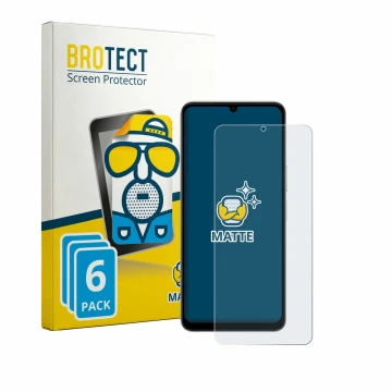 Vorderseite einer Produktverpackung mit dem Markenlogo BROTECT. Daneben ist das Gerät Vivo Y11 2026 mit dem zugehörigen Displa