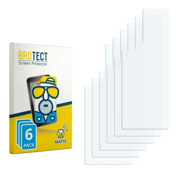 Vorderseite einer Produktverpackung mit dem Markenlogo BROTECT. Daneben ist der zugehörige Displayschutz.
