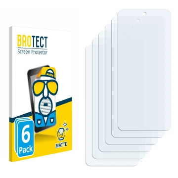Vorderseite einer Produktverpackung mit dem Markenlogo BROTECT. Daneben ist der zugehörige Displayschutz.