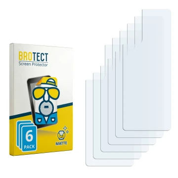 Vorderseite einer Produktverpackung mit dem Markenlogo BROTECT. Daneben ist der zugehörige Displayschutz.