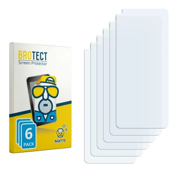 Vorderseite einer Produktverpackung mit dem Markenlogo BROTECT. Daneben ist der zugehörige Displayschutz.