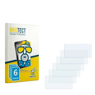Vorderseite einer Produktverpackung mit dem Markenlogo BROTECT. Daneben ist der zugehörige Displayschutz.
