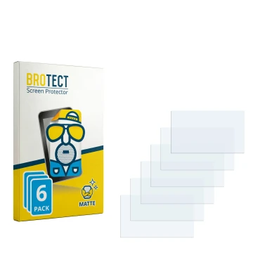 Vorderseite einer Produktverpackung mit dem Markenlogo BROTECT. Daneben ist der zugehörige Displayschutz.