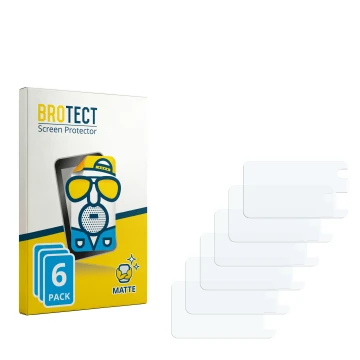 Vorderseite einer Produktverpackung mit dem Markenlogo BROTECT. Daneben ist der zugehörige Displayschutz.