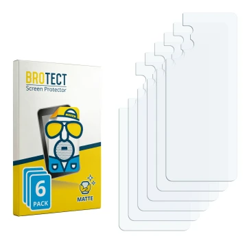 Vorderseite einer Produktverpackung mit dem Markenlogo BROTECT. Daneben ist der zugehörige Displayschutz.