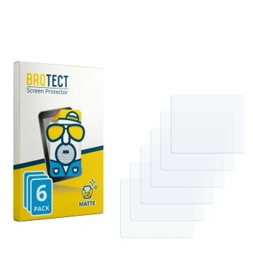 Vorderseite einer Produktverpackung mit dem Markenlogo BROTECT. Daneben ist der zugehörige Displayschutz.