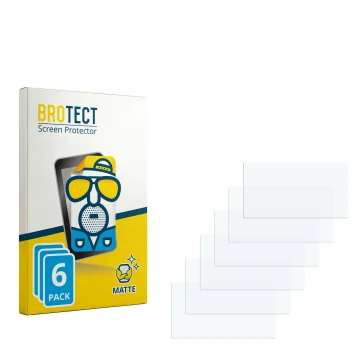Vorderseite einer Produktverpackung mit dem Markenlogo BROTECT. Daneben ist der zugehörige Displayschutz.