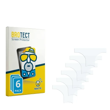 Vorderseite einer Produktverpackung mit dem Markenlogo BROTECT. Daneben ist der zugehörige Displayschutz.