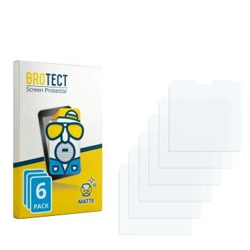 Vorderseite einer Produktverpackung mit dem Markenlogo BROTECT. Daneben ist der zugehörige Displayschutz.