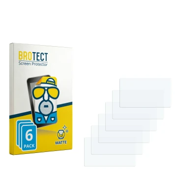 Vorderseite einer Produktverpackung mit dem Markenlogo BROTECT. Daneben ist der zugehörige Displayschutz.