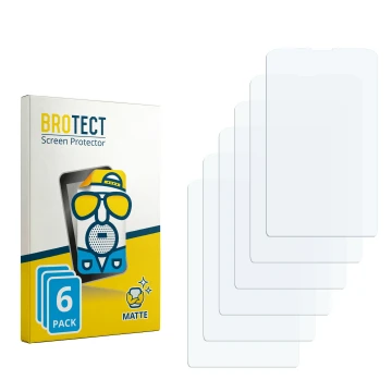 Vorderseite einer Produktverpackung mit dem Markenlogo BROTECT. Daneben ist der zugehörige Displayschutz.
