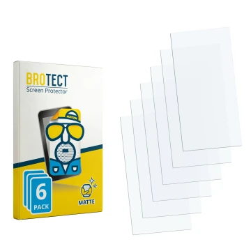 Vorderseite einer Produktverpackung mit dem Markenlogo BROTECT. Daneben ist der zugehörige Displayschutz.