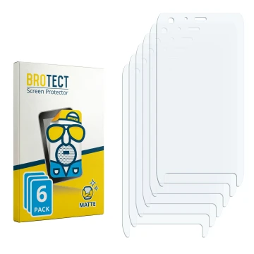 Vorderseite einer Produktverpackung mit dem Markenlogo BROTECT. Daneben ist der zugehörige Displayschutz.