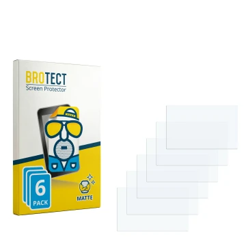 Vorderseite einer Produktverpackung mit dem Markenlogo BROTECT. Daneben ist der zugehörige Displayschutz.