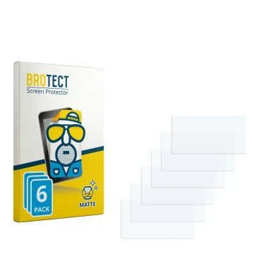 Vorderseite einer Produktverpackung mit dem Markenlogo BROTECT. Daneben ist der zugehörige Displayschutz.