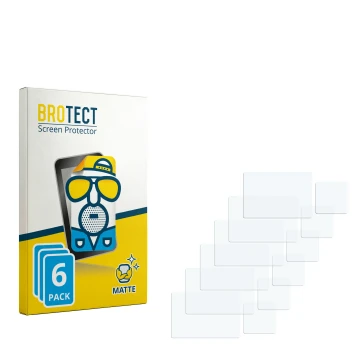 Vorderseite einer Produktverpackung mit dem Markenlogo BROTECT. Daneben ist der zugehörige Displayschutz.