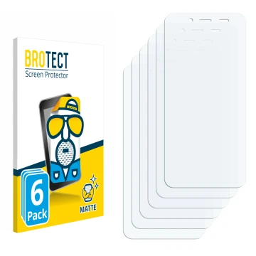 Vorderseite einer Produktverpackung mit dem Markenlogo BROTECT. Daneben ist der zugehörige Displayschutz.