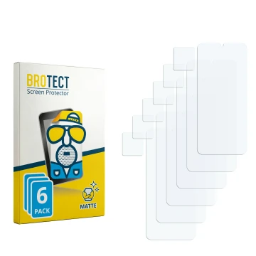 Vorderseite einer Produktverpackung mit dem Markenlogo BROTECT. Daneben ist der zugehörige Displayschutz.