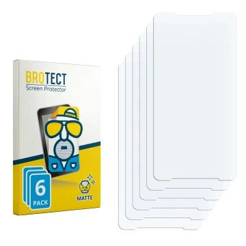 Vorderseite einer Produktverpackung mit dem Markenlogo BROTECT. Daneben ist der zugehörige Displayschutz.