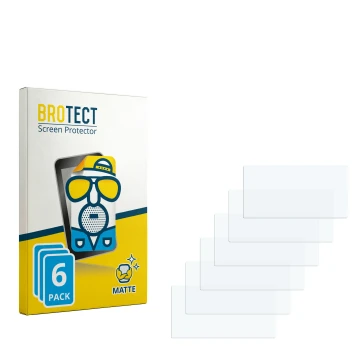Vorderseite einer Produktverpackung mit dem Markenlogo BROTECT. Daneben ist der zugehörige Displayschutz.