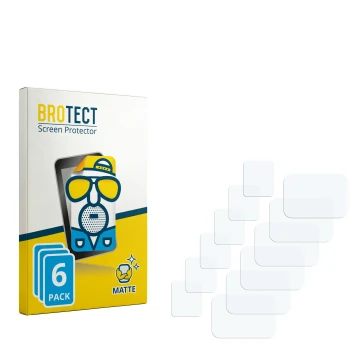 Vorderseite einer Produktverpackung mit dem Markenlogo BROTECT. Daneben ist der zugehörige Displayschutz.