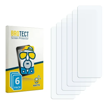 Vorderseite einer Produktverpackung mit dem Markenlogo BROTECT. Daneben ist der zugehörige Displayschutz.