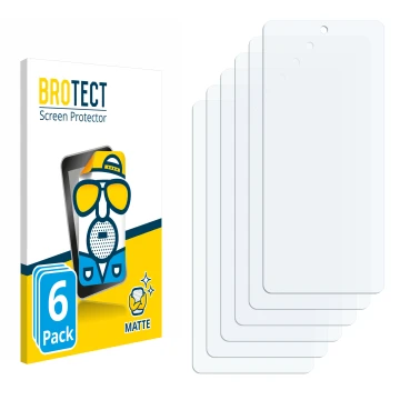 Vorderseite einer Produktverpackung mit dem Markenlogo BROTECT. Daneben ist der zugehörige Displayschutz.
